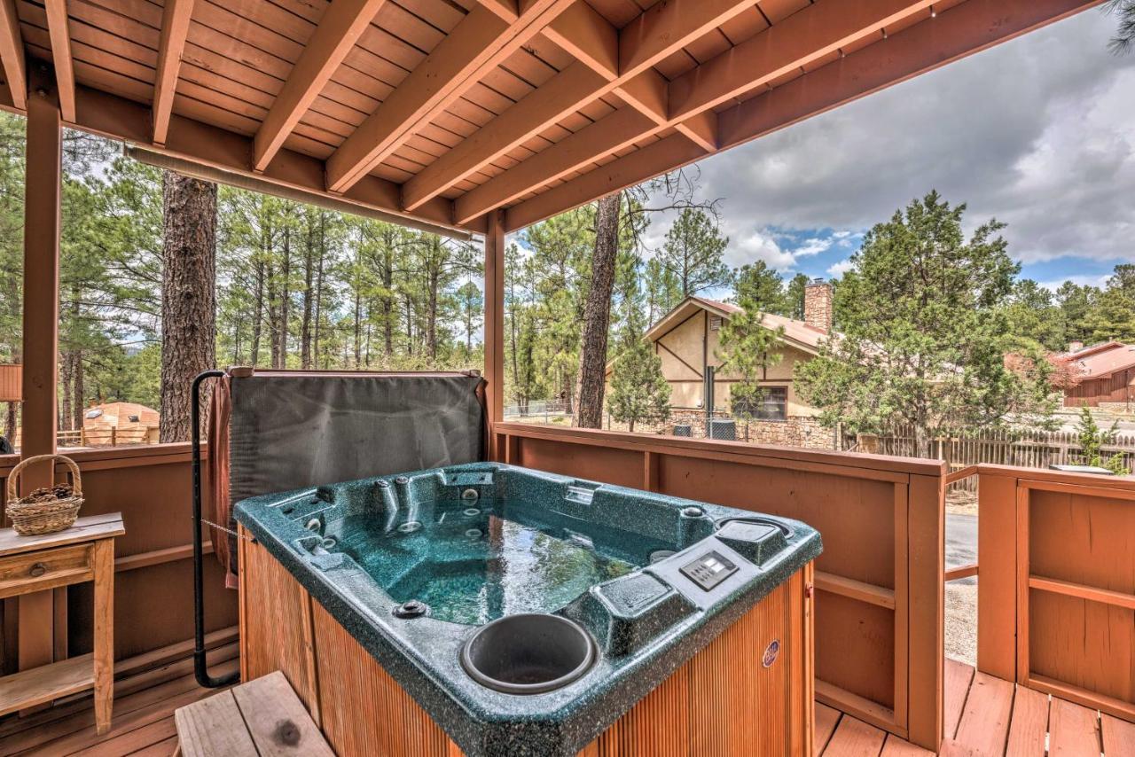 Condo With Hot Tub About 4 Miles To Ruidoso Winter Park! Zewnętrze zdjęcie